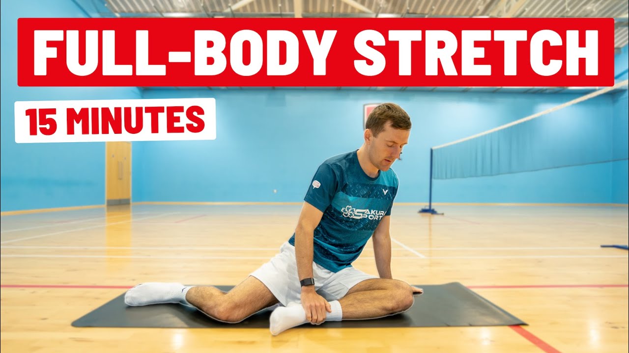 Dynamic stretches for badminton